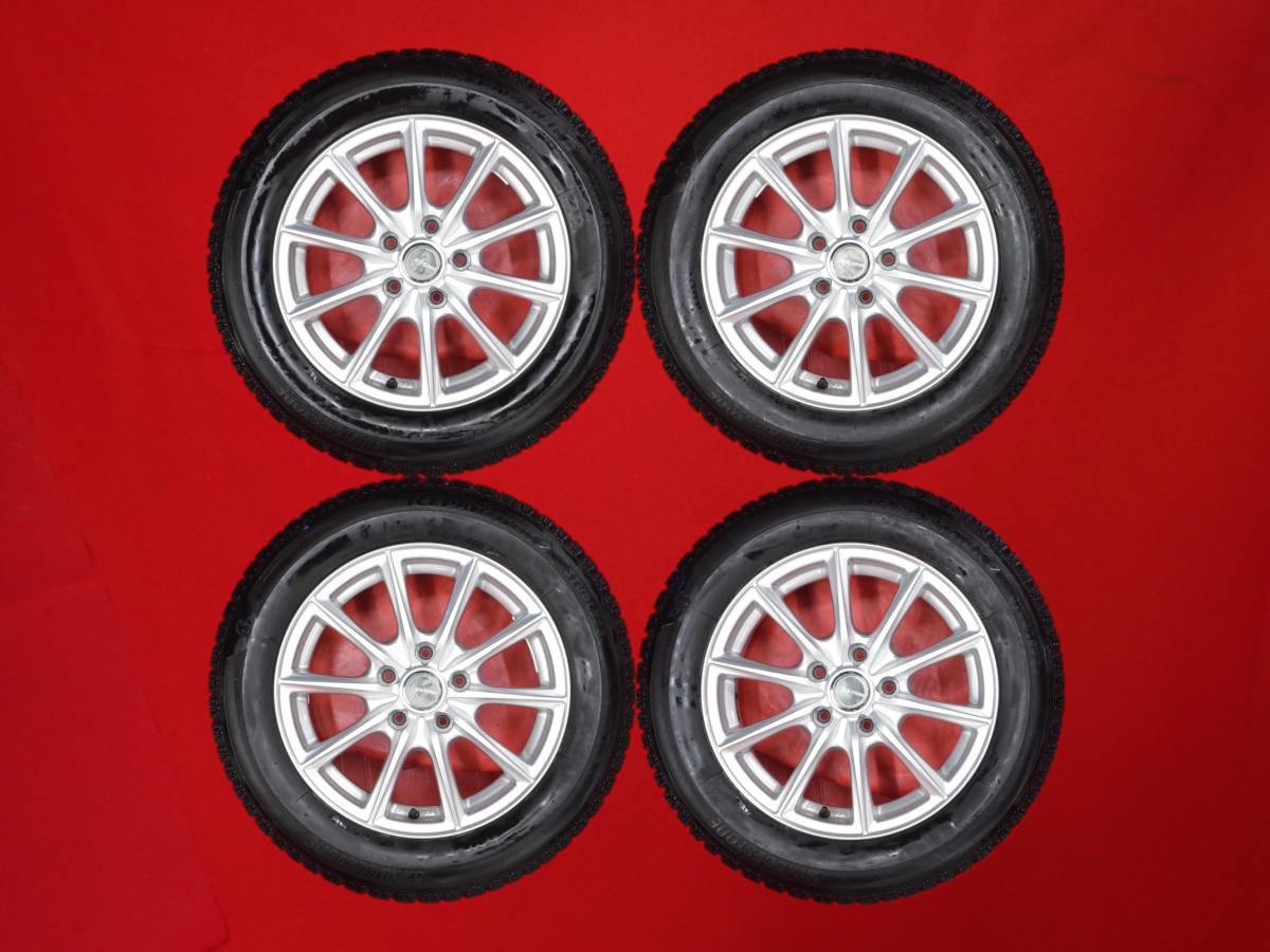 ブリヂストン アイスパートナー2 BRIDGESTONE ICEPARTNER2 205/60R16 92Q 10スポークタイプ 1P 6.5Jx16 +38 5/114.3 シルバー(銀色)系 メビウス マツダ3 ギャラン フォルティス プリメーラワゴン ギャラン フォルティス スポーツバック マツダ3 ハッチバック プリウス プ|中古タイヤ・ホイールの太平タイヤ