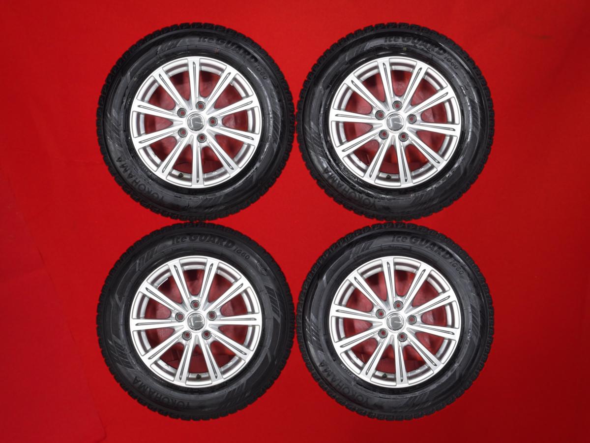 ヨコハマ アイスガード 6 iG60 YOKOHAMA iceGUARD 6 iG60 215/65R16 98Q 10スポークタイプ 1P 6.5Jx16 +38 5/114.3 シルバー(銀色)系 プレサージュ エルグランド カローラ クロス MPV アルファード エクストレイル ヴェルファイア デュアリス|中古タイヤ・ホイールの太平タイヤ