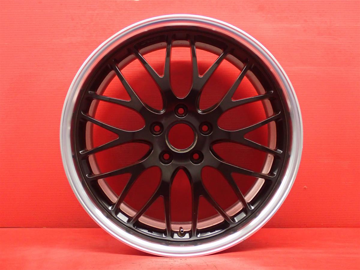 GNOSIS(グノーシス) GH2 8Jx19 +45 5/114.3 ポリッシュ系 ブラック(黒色)系|中古タイヤ・ホイールの太平タイヤ
