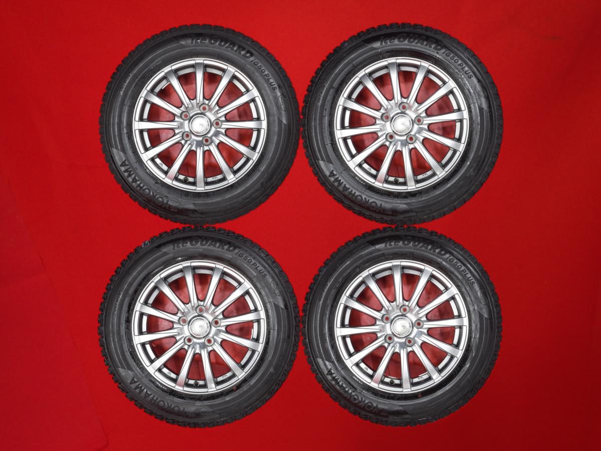 ヨコハマ アイスガード 5 プラス iG50 YOKOHAMA iceGUARD 5 PLUS iG50 215/65R16 98Q 12スポークタイプ 1P 6.5Jx16 +53 5/114.3 ガンメタ系 エリシオン プレステージ ビーゴ CR-V ラッシュ エリシオン クロスロード|中古タイヤ・ホイールの太平タイヤ
