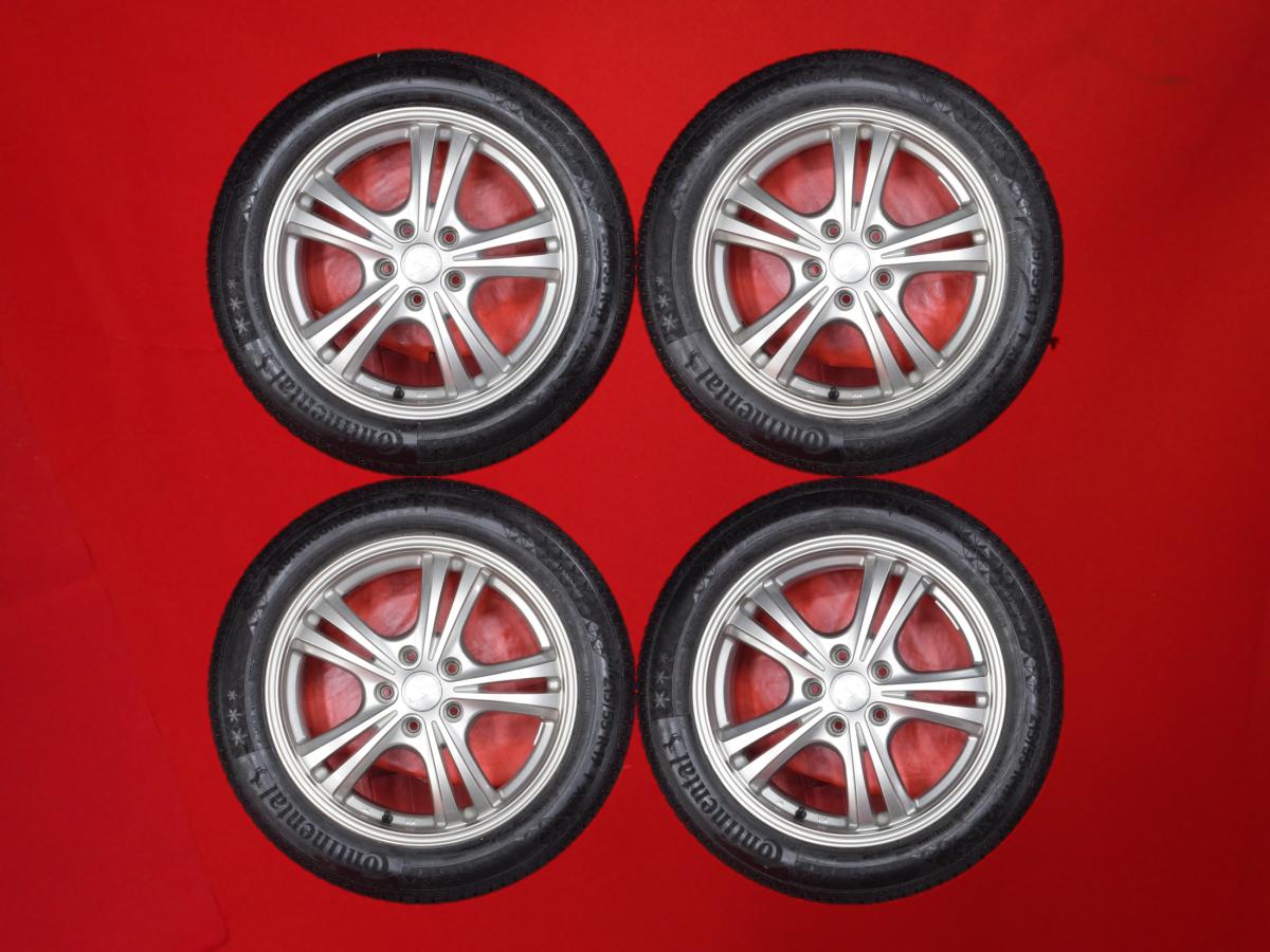 コンチネンタル ノースコンタクト NC6 CONTINENTAL NorthContact NC6 215/55R17 98T 5Wスポークタイプ 1P 7Jx17 +38 5/114.3 ガンメタ系 ウィンダム アルティス カムリ ヤリス クロス アベンシス ワゴン ミライ クラウン ロイヤル キックス HS250h クラウン マジェスタ ス｜中古タイヤ・ホイールの太平タイヤ