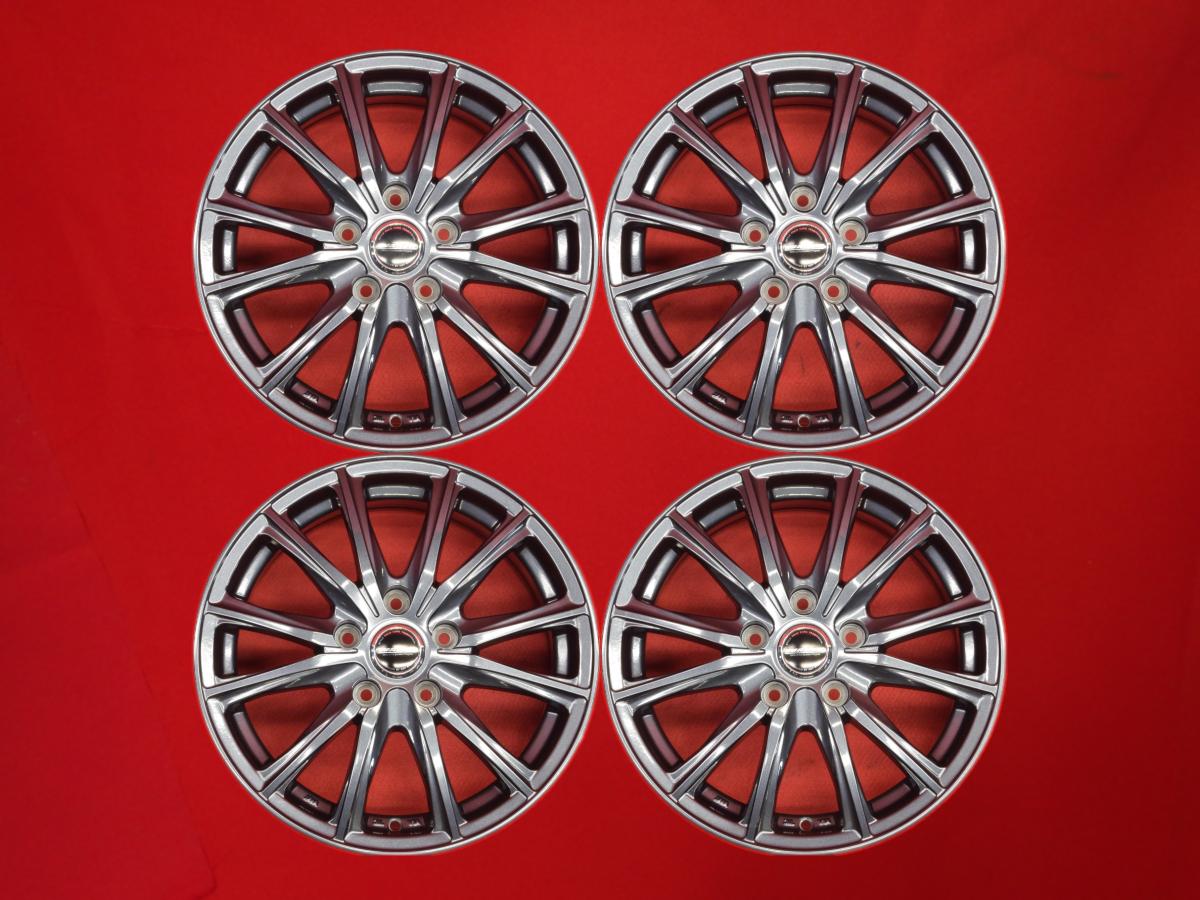 WAREN(ヴァーレン) W05 6.5Jx16 +48 5/114.3 ガンメタ系 エスクァイア ヴォクシー CX-30 ヴェゼル CX-3 ノア スイフトスポーツ ステップワゴン フリードプラス CR-Z