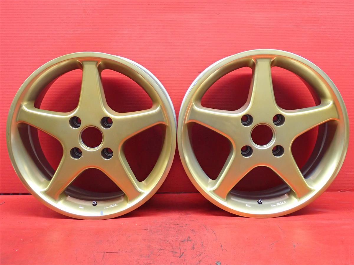 5スポークタイプ 1P 7Jx16 +38 4/114.3 ゴールド(金色)系|中古タイヤ・ホイールの太平タイヤ