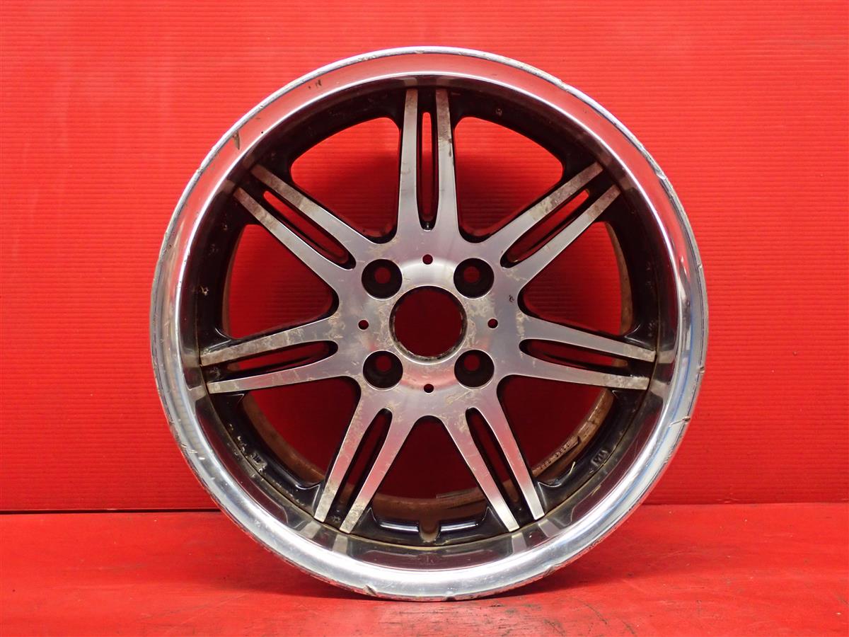 VARIANZA(ヴァリアンツァ) T1S 8Jx15 +25 4/100 ポリッシュ系 ブラックポリッシュ(ブラック&ポリッシュ)｜中古タイヤ・ホイールの太平タイヤ