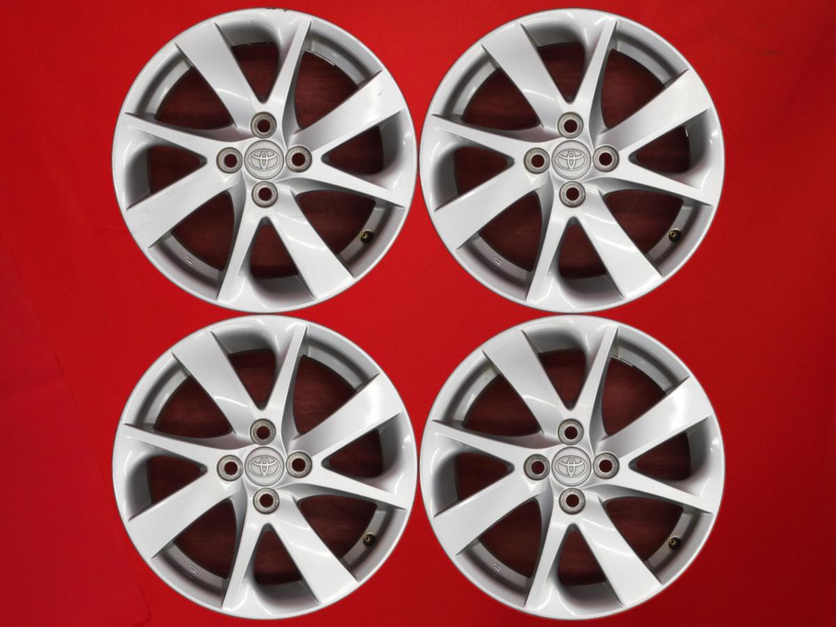 楽天市場】トヨタ 10系 アクア 純正 16x6J+51 4H-100 中古4本セット 90