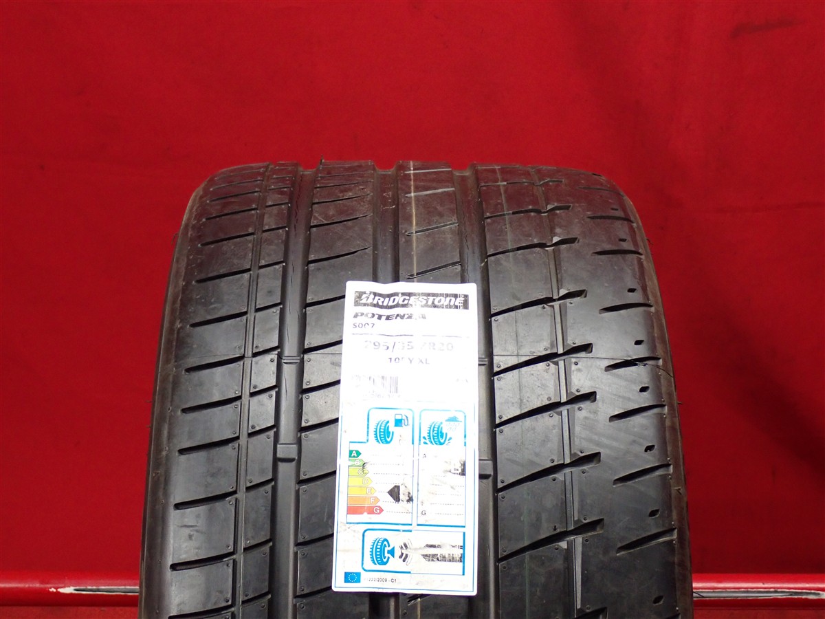 ブリヂストン ポテンザ POTENZA S007 BRIDGESTONE POTENZA S007 295/35R20 105Y 458 イタリア 458スパイダー FF Fタイプ GT-4 グラントゥーリズモ パナメーラ ラピード
