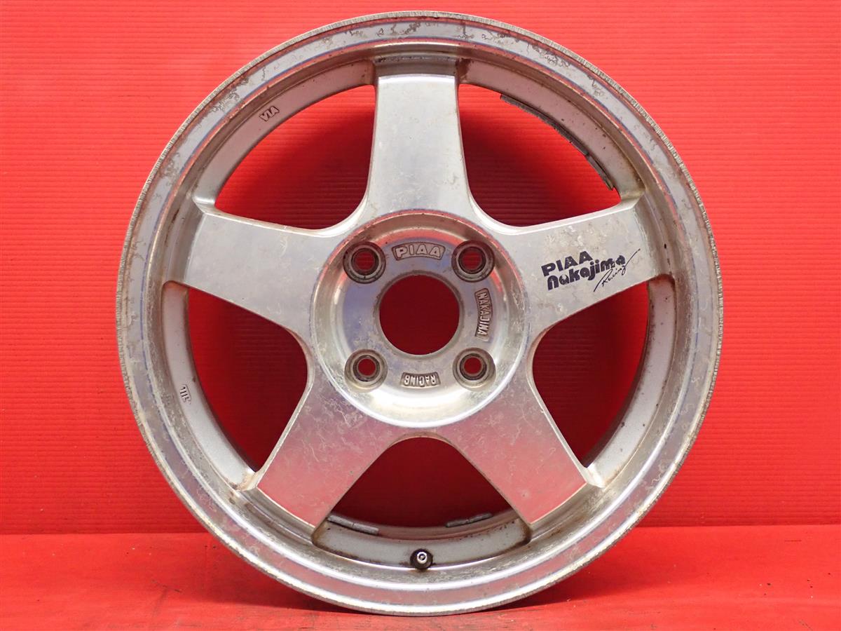 PIAA(ピア) ナカジマレーシング タイプRT 7Jx16 +45 4/114.3 シルバーポリッシュ(シルバー&ポリッシュ)