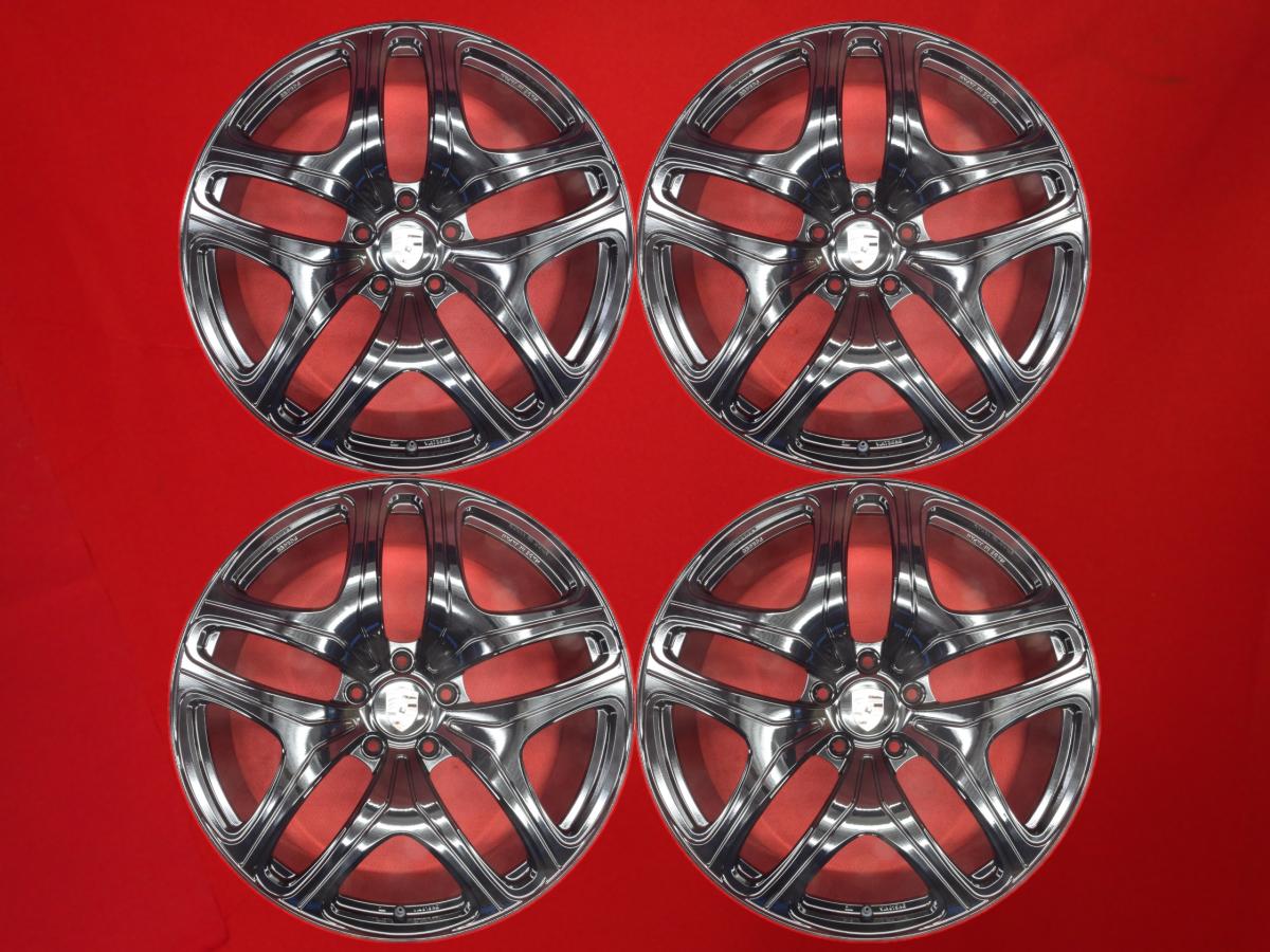 アメリカン レーシング QUATTRO VELOCE(クワトロ ヴェローチェ) 9/10Jx22 +45 5/130 ブラック(黒色)系 カイエン｜中古タイヤ・ホイールの太平タイヤ 247,500円