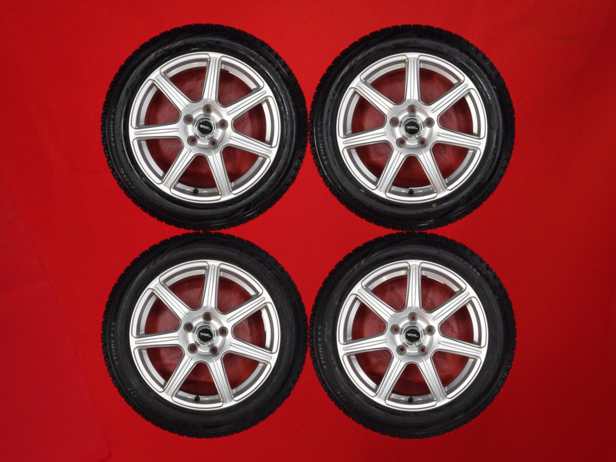 ブリヂストン ブリザック VRX BRIDGESTONE BLIZZAK VRX 205/55R17 91Q 7スポークタイプ 1P 7Jx17 +45 5/114.3 ガンメタ系 ステップワゴン アクセラ ストリーム ステップワゴン スパーダ アクセラ スポーツ|中古タイヤ・ホイールの太平タイヤ