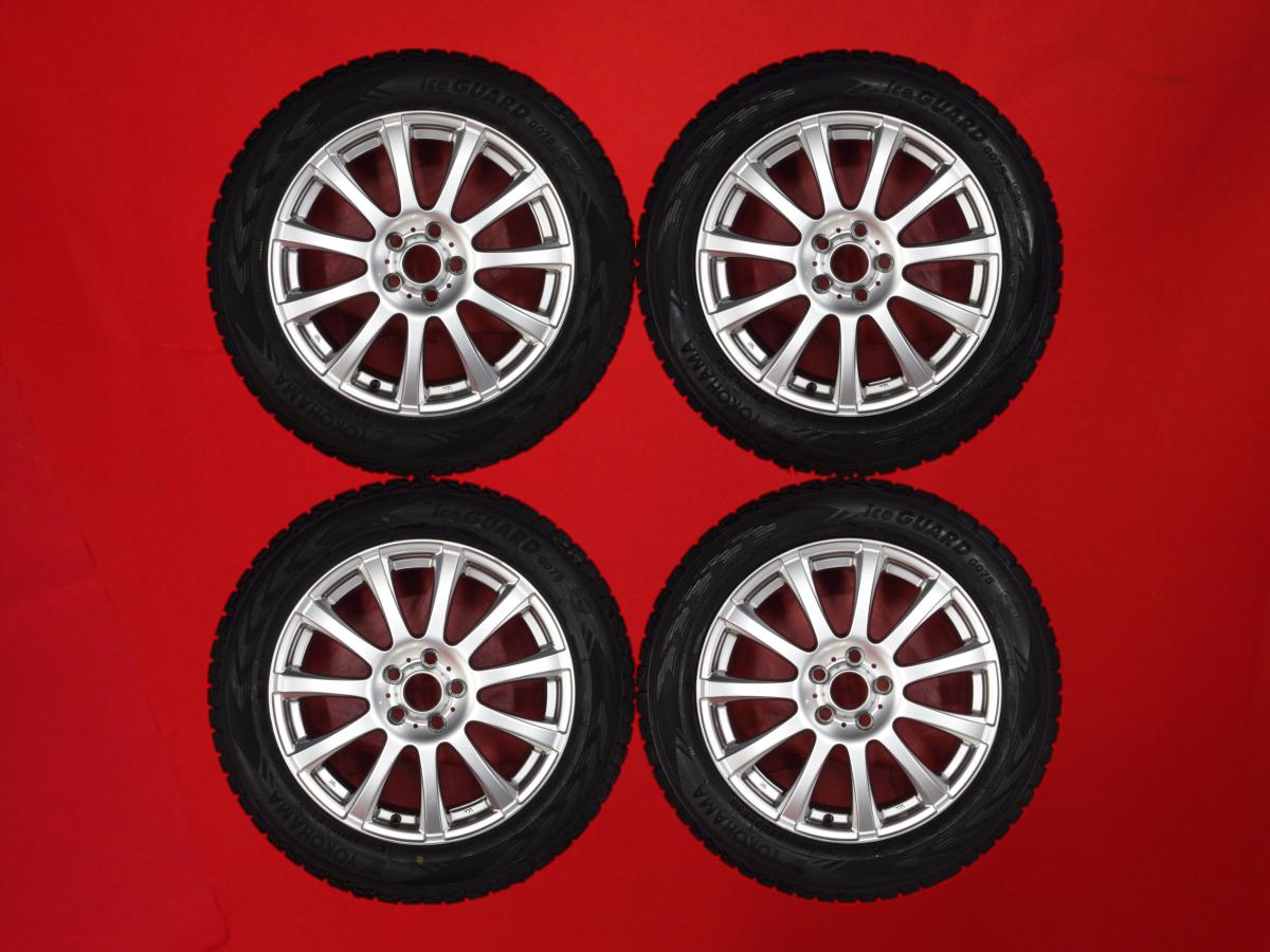 ヨコハマ アイスガード G075 YOKOHAMA iceGUARD G075 235/55R18 100Q 11スポークタイプ 1P 7.5Jx18 +38 5/114.3 シルバー(銀色)系 NX300h NX200t RAV4 NX300 ヴァンガード ハリアー