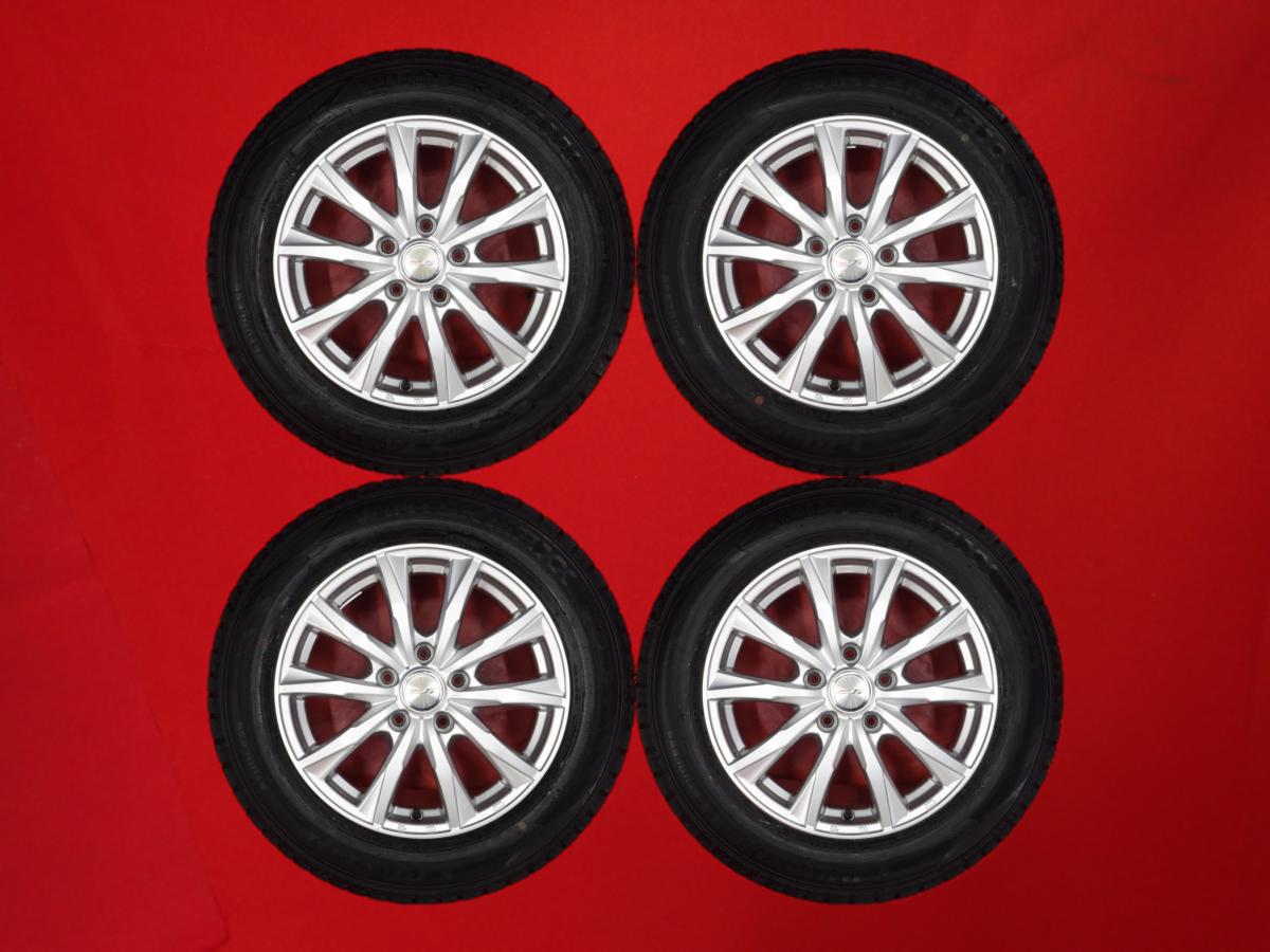 ダンロップ ウィンターマックス 02 WM02 DUNLOP WINTER MAXX 02 WM02 195/65R16 92Q 5Wスポークタイプ 1P 6.5Jx16 +40 5/114.3 シルバー(銀色)系 プリウス|中古タイヤ・ホイールの太平タイヤ