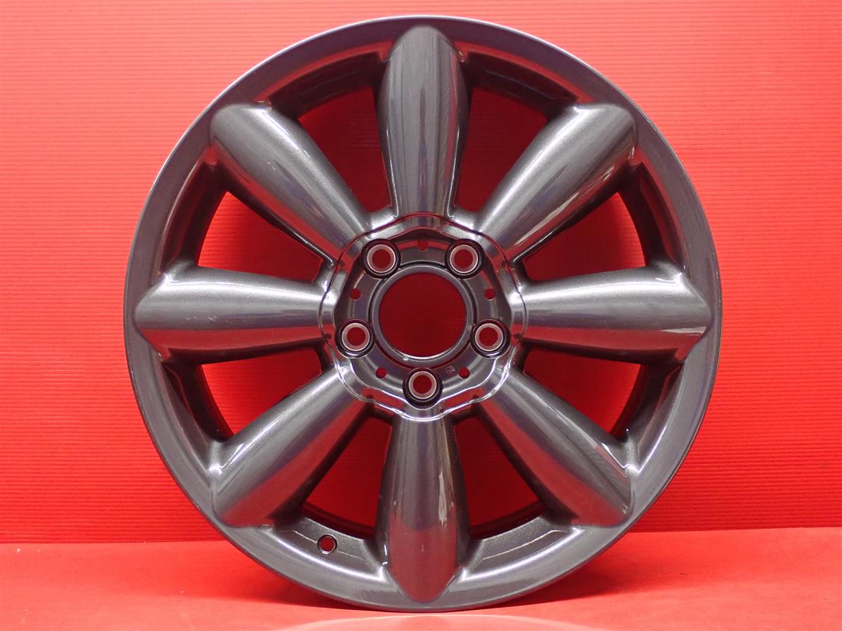 ミニ クロスオーバー(R60)純正ターボファンR126 7.5Jx18 +52 5/120 ガンメタ系 19,525円