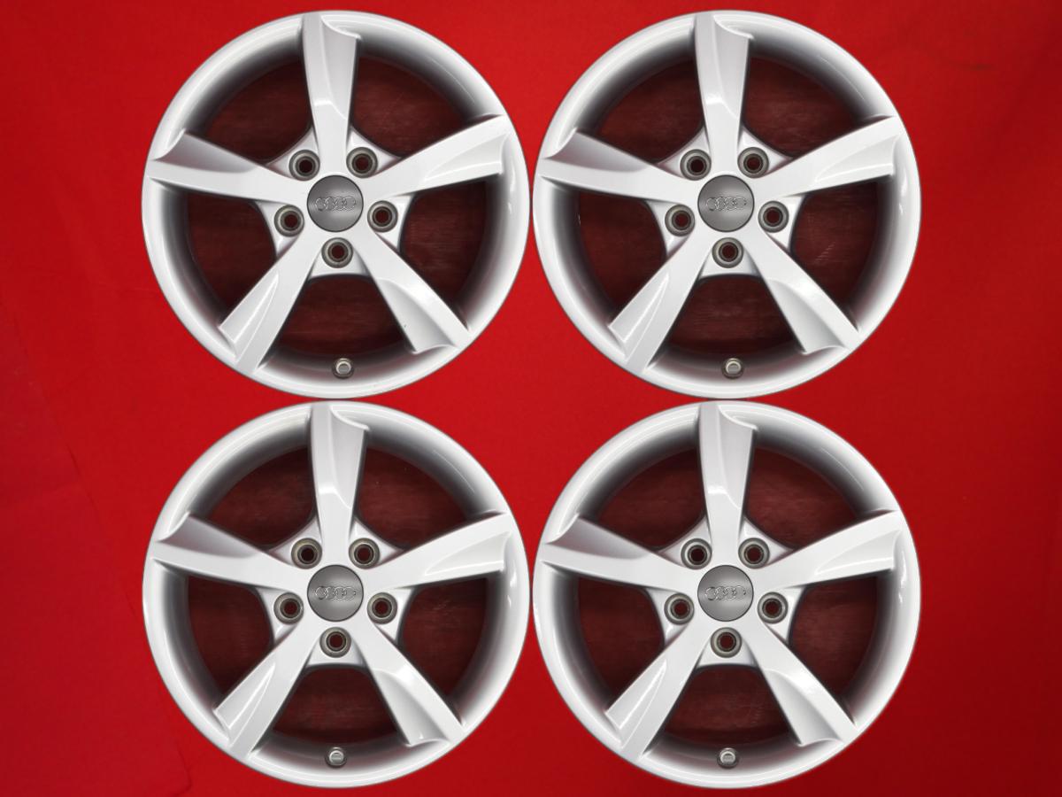 アウディ A3(8V)純正16inch 6Jx16 +48 5/112 シルバー(銀色)系 A3