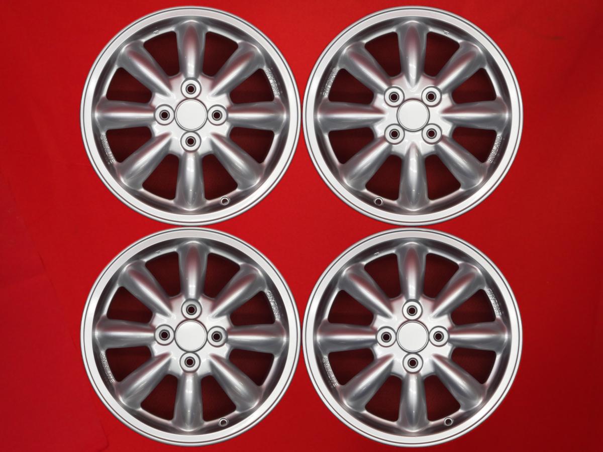 ダイハツ MINI LITE純正 4.5Jx15 +45 4/100 シルバー(銀色)系 タント ファンクロス ミラ ジーノ ネイキッド ムーヴ キャスト スポーツ ソニカ ミラ キャスト アクティバ エッセ ハイゼット タント エグゼ ウェイク ミラ バン キャスト スタイル ミラ カスタム ミラ アヴィ 35,750円