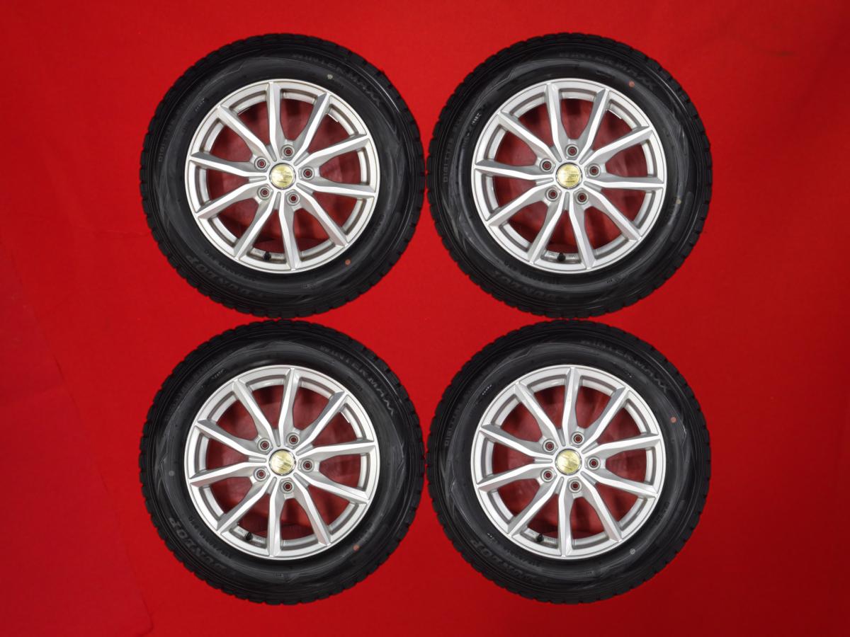 ダンロップ ウィンターマックス 01 WM01 DUNLOP WINTER MAXX 01 WM01 215/60R16 95Q 5Wスポークタイプ 1P 6.5Jx16 +53 5/114.3 ガンメタ系 カムリ ヴェゼル CX-3 エスティマ ティアナ MPV オデッセイ|中古タイヤ・ホイールの太平タイヤ