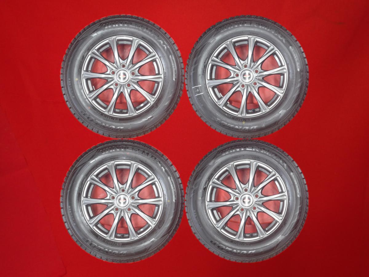 ダンロップ ウィンターマックス 02 WM02 DUNLOP WINTER MAXX 02 WM02 215/65R16 98Q 10スポークタイプ 1P 6.5Jx16 +53 5/114.3 ガンメタ系 ビーゴ エリシオン プレステージ クロスロード エリシオン ラッシュ ラグレイト 37,895円