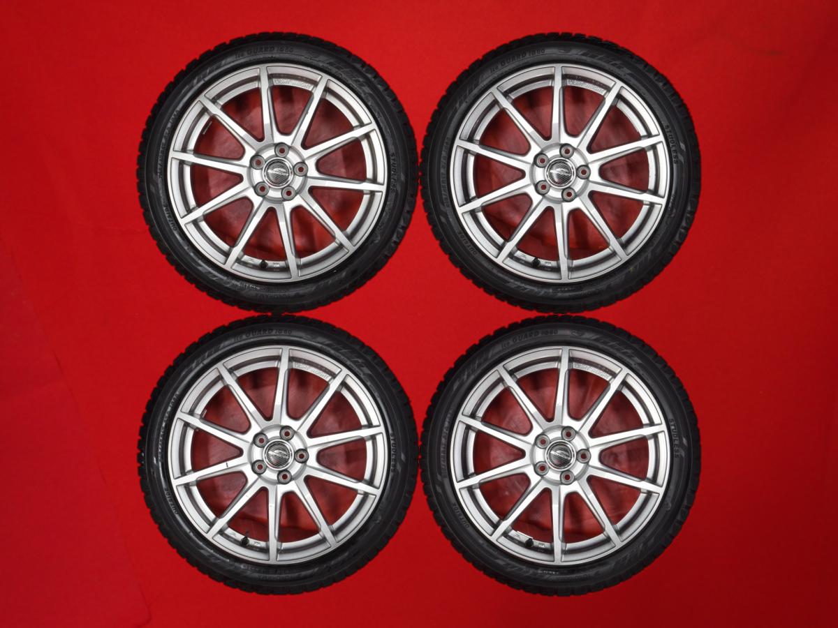 ヨコハマ アイスガード 6 iG60 YOKOHAMA iceGUARD 6 iG60 215/45R17 87Q 5Wスポークタイプ 1P 7Jx17 +48 5/100 シルバー(銀色)系 インプレッサ G4 レガシィ ツーリング ワゴン プリウスPHV インプレッサ スポーツ カローラ ツーリング BRZ CT200h インプレッサ プリウス カ|中古タイヤ・ホイールの太平タイヤ