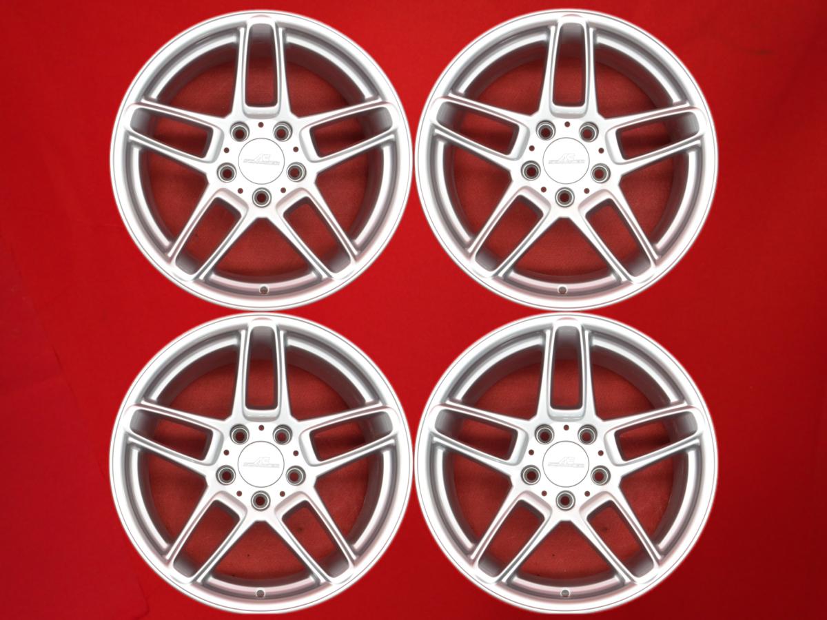 AC SCHNITZER(ACシュニッツァー) Type3 1pc(タイプ3) 8.5Jx17 +15 5/120 シルバー(銀色)系 5シリーズ ツーリング 5シリーズ セダン｜中古タイヤ・ホイールの太平タイヤ