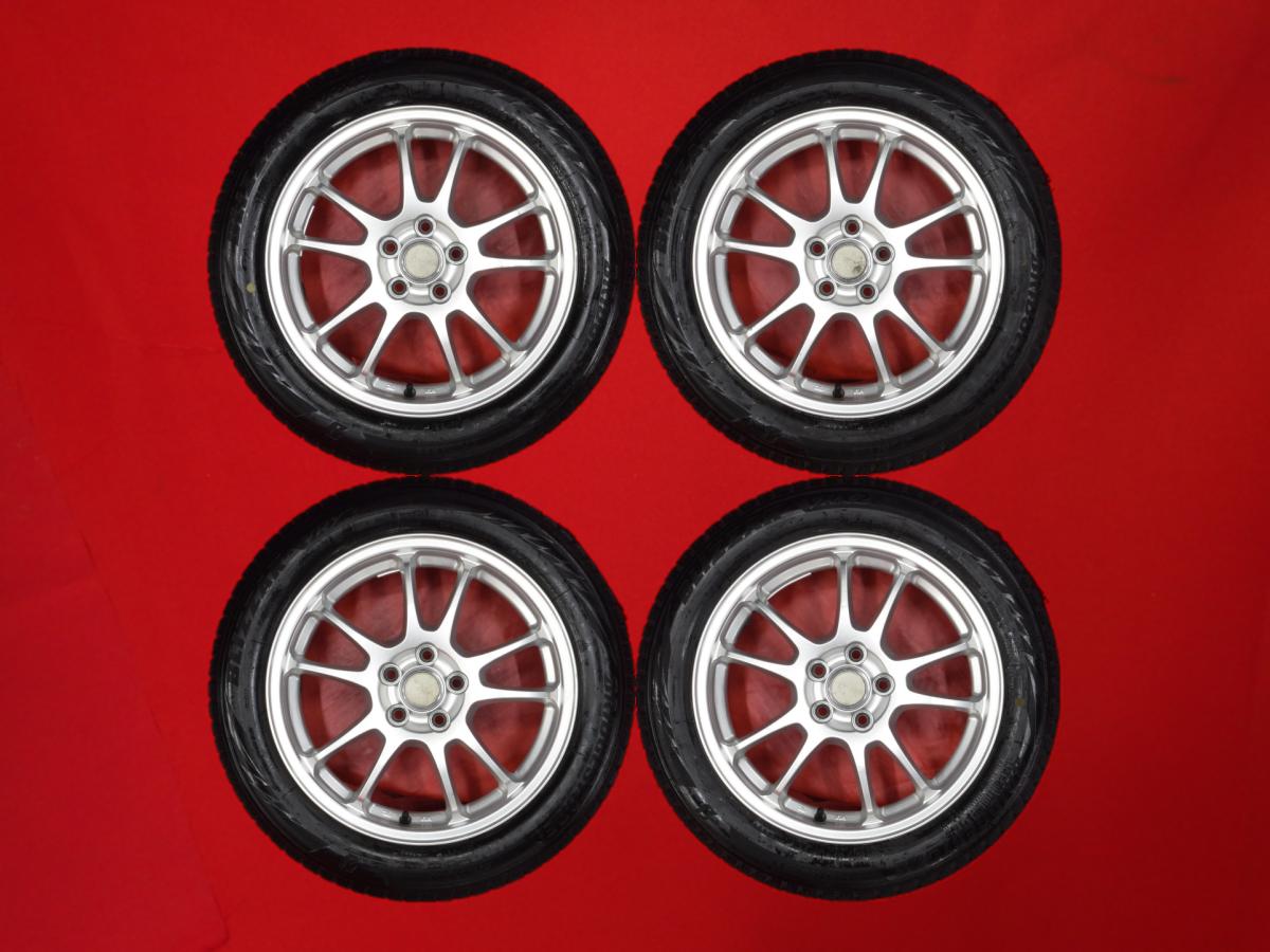 ブリヂストン ブリザック VRX2 BRIDGESTONE BLIZZAK VRX2 175/60R16 82Q 5Wスポークタイプ 1P 5.5Jx16 +39 5/100 シルバー(銀色)系 トレジア ラクティス|中古タイヤ・ホイールの太平タイヤ