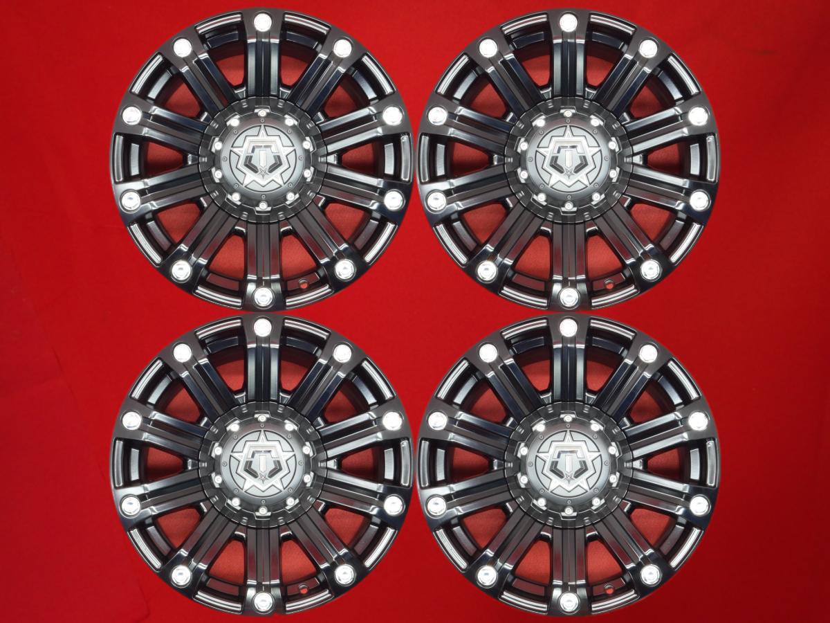 TIS OFFROAD 534B 9Jx18 +18 5/139.7 150 ブラック(黒色)系 セコイア タンドラ ランドクルーザー｜中古タイヤ・ホイールの太平タイヤ