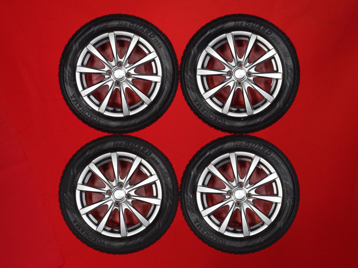 ヨコハマ アイスガード 6 iG60 YOKOHAMA iceGUARD 6 iG60 205/55R16 91Q 10スポークタイプ 1P 6Jx16 +42 4/100 ガンメタ系 ノート オーラ｜中古タイヤ・ホイールの太平タイヤ 36,465円