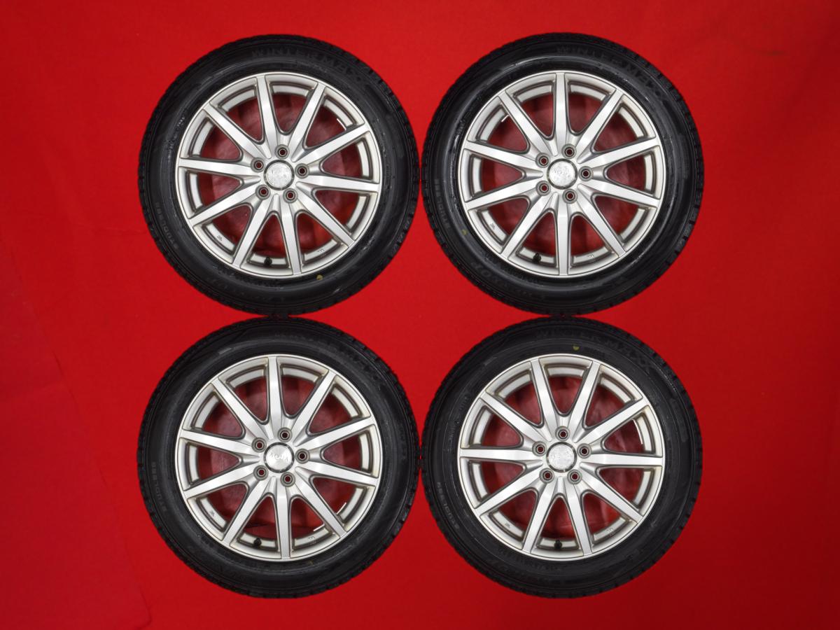 ダンロップ ウィンターマックス 02 WM02 DUNLOP WINTER MAXX 02 WM02 175/60R16 82Q 10スポークタイプ 1P 5.5Jx16 +39 5/100 ガンメタ系 トレジア ラクティス｜中古タイヤ・ホイールの太平タイヤ