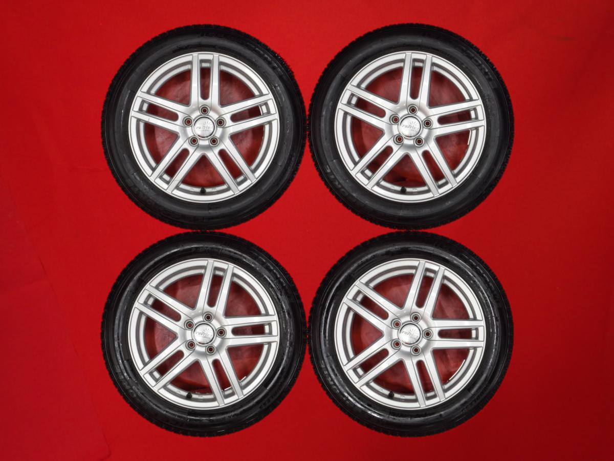 オートバックス アイス エスポルテ AUTOBACS ICE ESPORTE 175/60R16 82Q 5Wスポークタイプ 1P 5.5Jx16 +42 5/100 シルバー(銀色)系 トレジア ラクティス|中古タイヤ・ホイールの太平タイヤ