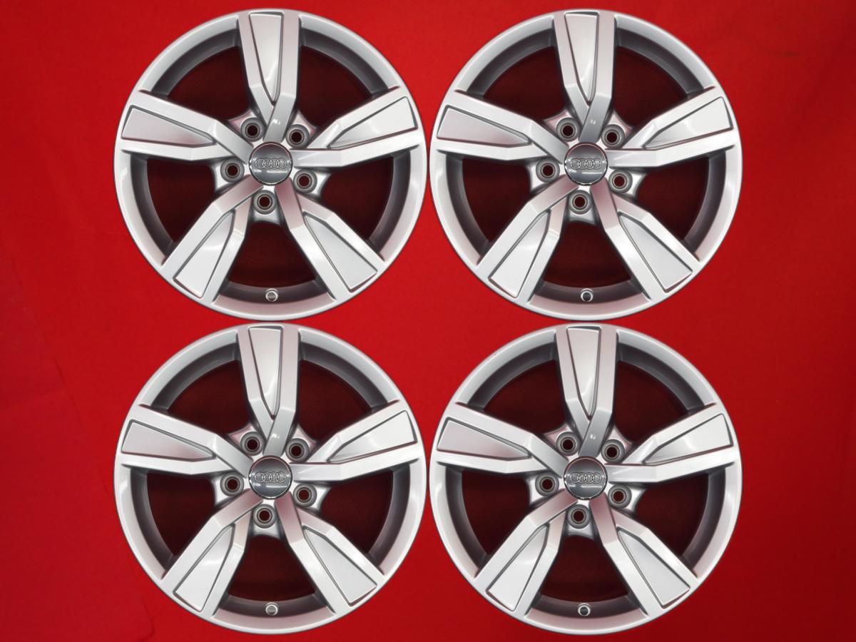 アウディ A4(8W)純正16inch 7Jx16 +35 5/112 シルバー(銀色)系 A3 スポーツバック A4 CABRIOLET TT クーペ/TTロードスター A6 アバント A4 アバント A6 A4 A3 42,900円
