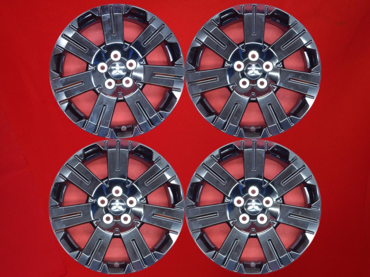 デリカ D:5(CV1W)純正18inch 7Jx18 +38 5/114.3 ブラック(黒色)系 エクリプスクロス デリカ D:5
