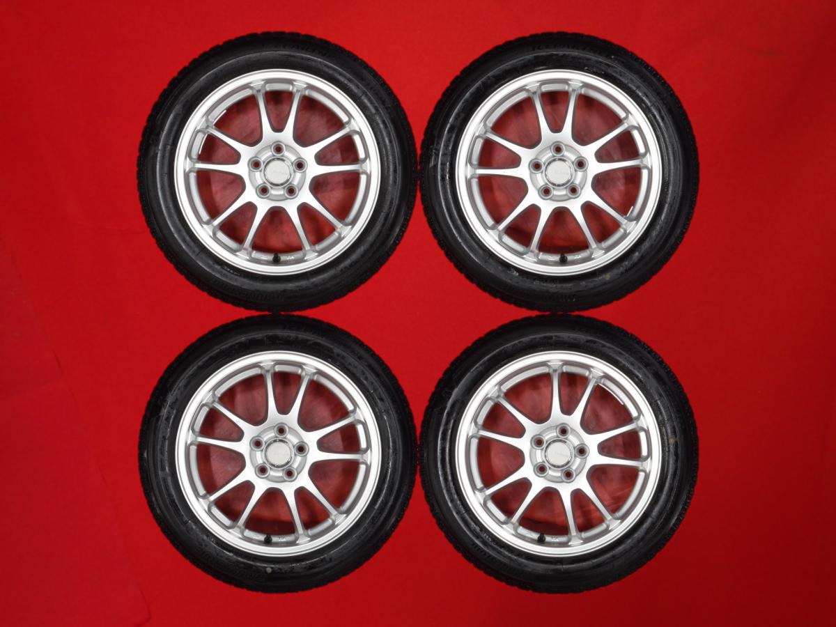 ブリヂストン アイスパートナー2 BRIDGESTONE ICEPARTNER2 175/60R16 82Q 5Wスポークタイプ 1P 5.5Jx16 +39 5/100 シルバー(銀色)系 トレジア ラクティス｜中古タイヤ・ホイールの太平タイヤ