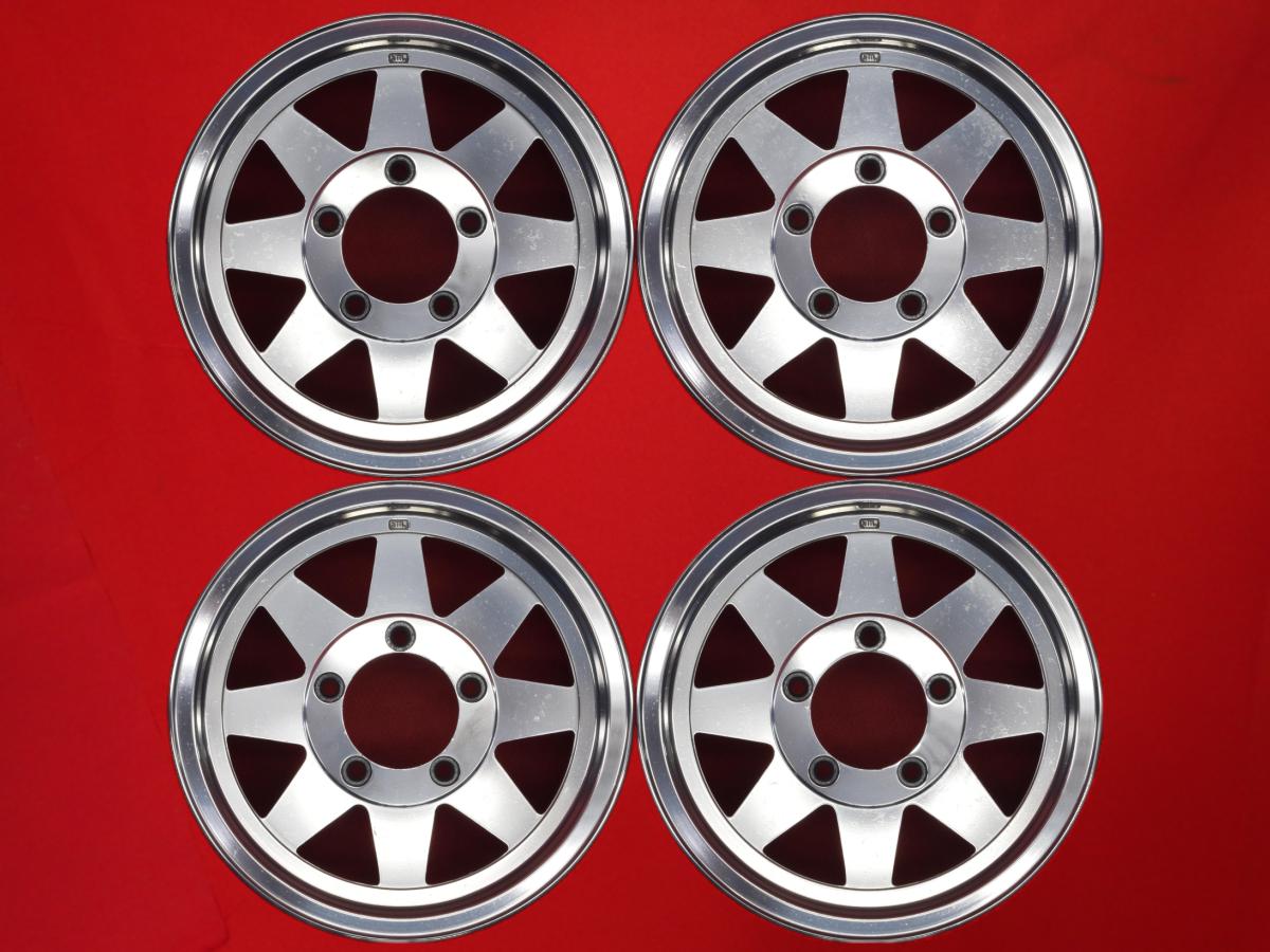 マッドスポーク - 6Jx15 +22 5/139.7 ポリッシュ系 ジープ ジムニー|中古タイヤ・ホイールの太平タイヤ