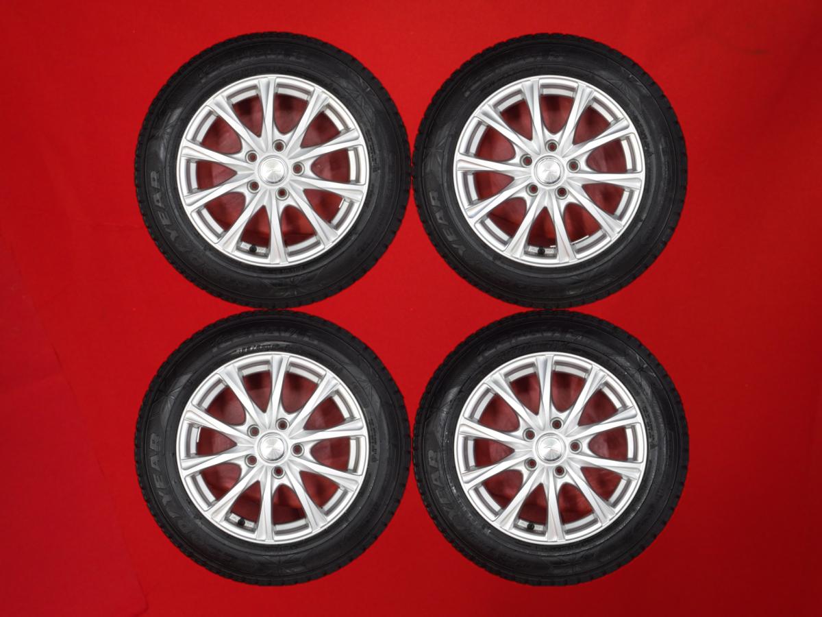 グッドイヤー アイスナビ 6 GOODYEAR ICENAVI 6 195/65R16 92Q 10スポークタイプ 1P 6.5Jx16 +40 5/114.3 シルバー(銀色)系 プリウス