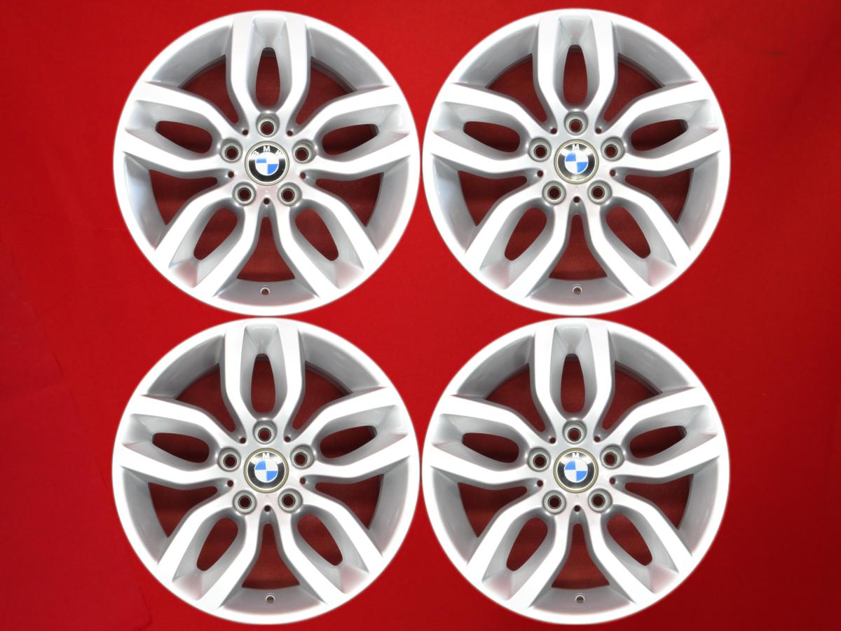 BMW X3 / X4 F25 / F26 純正 Yスポークスタイリング305 7.5Jx17 +32 5/120 シルバー(銀色)系 X3|中古タイヤ・ホイールの太平タイヤ