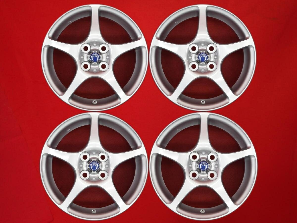 MR-S 純正 6/6.5Jx15 +45 4/100 シルバー(銀色)系 MR-S