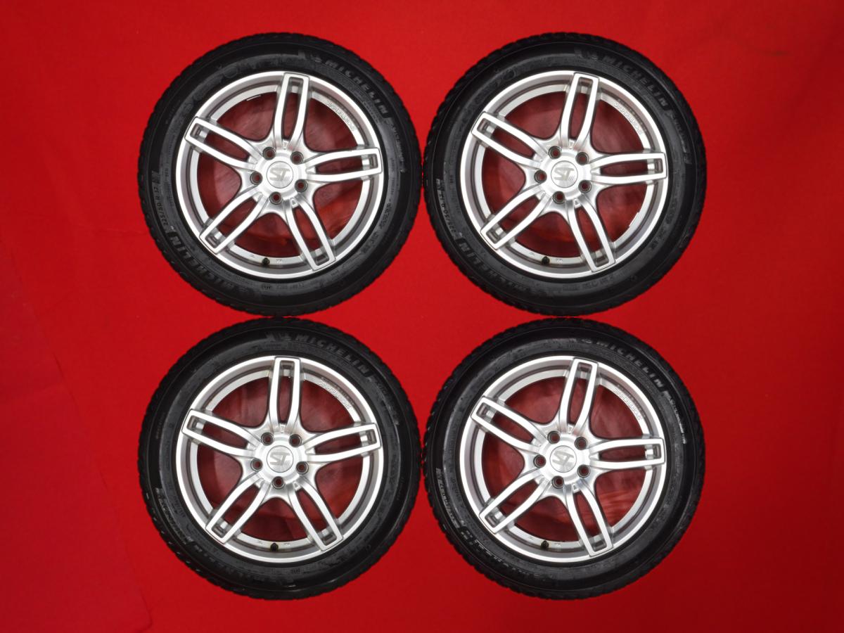 ミシュラン X-ICE SNOW MICHELIN X-ICE SNOW 225/50R17 98H 5Wスポークタイプ 1P 7Jx17 +48 5/108 シルバー(銀色)系 S80|中古タイヤ・ホイールの太平タイヤ