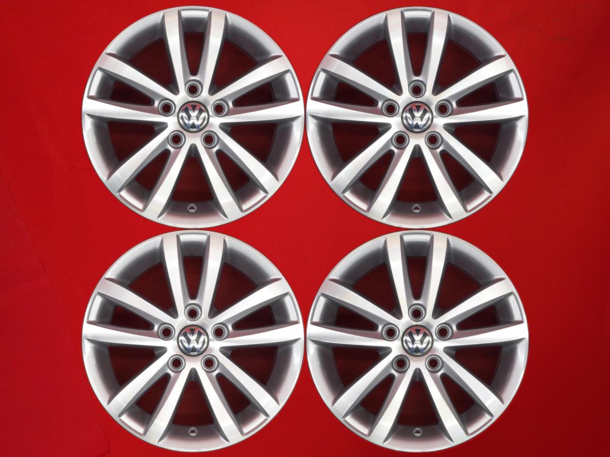 ポロ 9N 純正 14インチ 6Jx14 +43 5/100 シルバーポリッシュ(シルバー&ポリッシュ) ポロ 38,610円