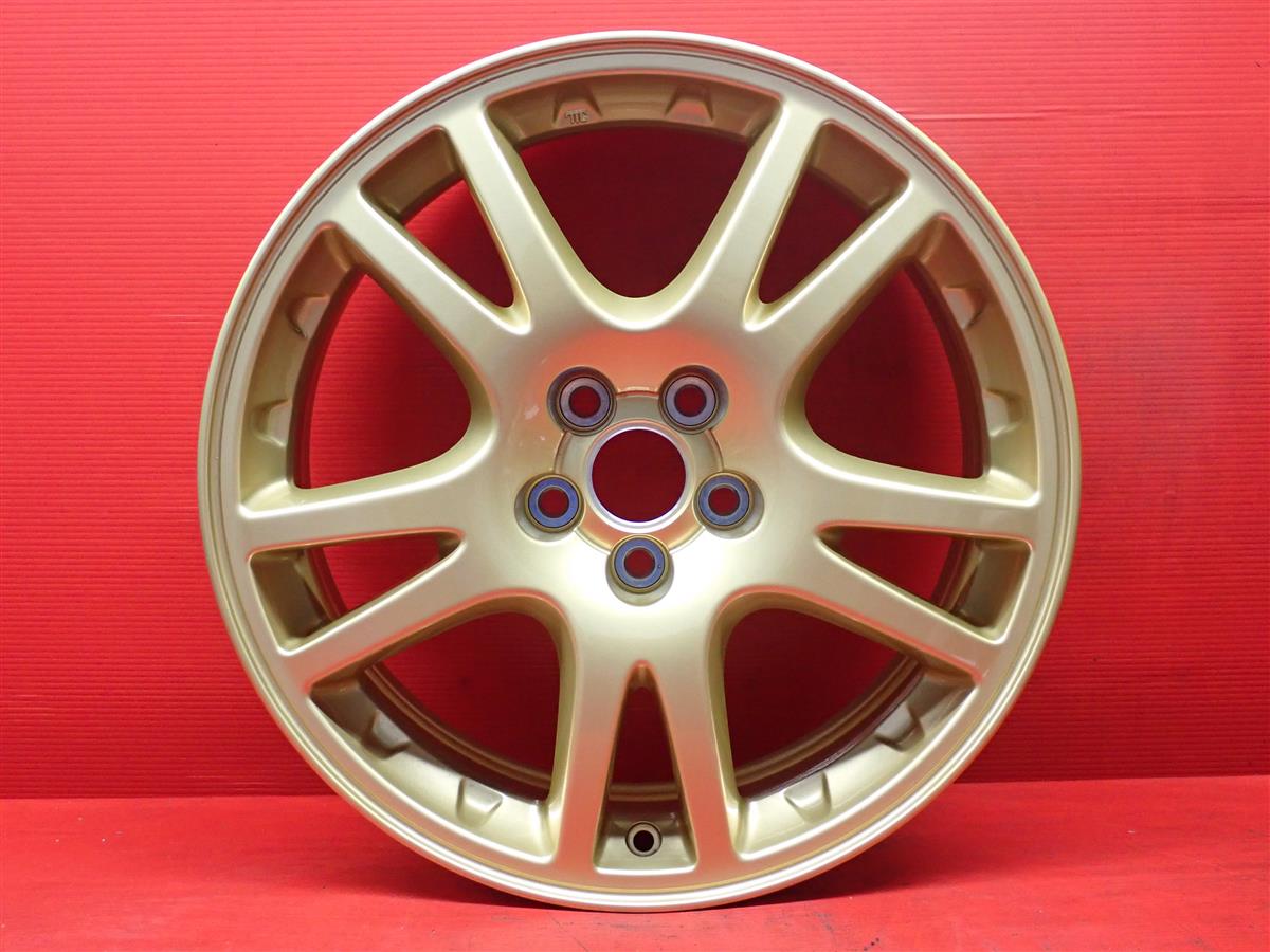 インプレッサ (GDB)WRX STi純正 7.5Jx17 +53 5/100 ゴールド(金色)系 20,790円