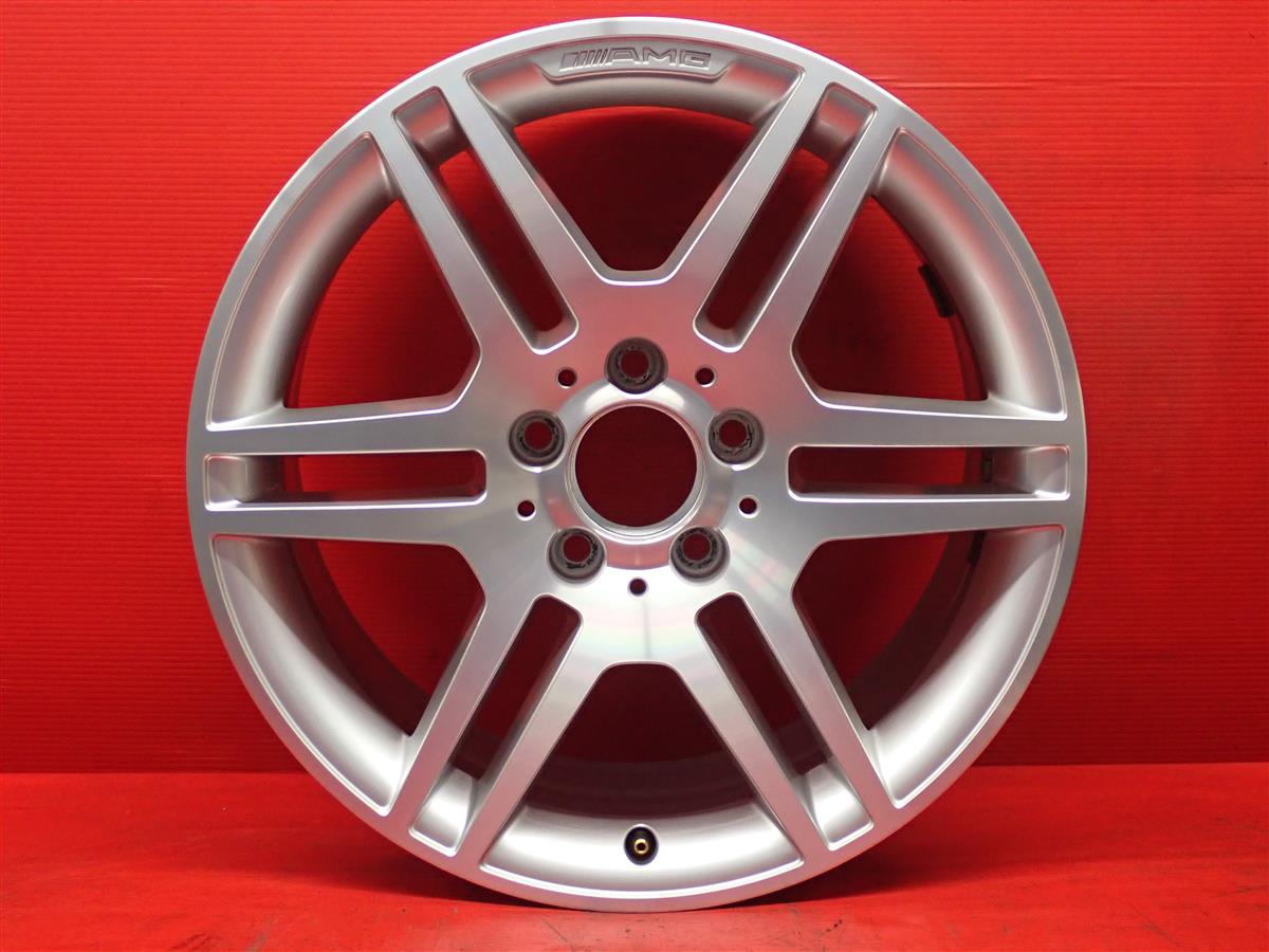 メルセデス-ベンツ C(W204)AMG純正 17inch 8.5Jx17 +58 5/112 シルバーポリッシュ(シルバー&ポリッシュ)｜中古タイヤ・ホイールの太平タイヤ