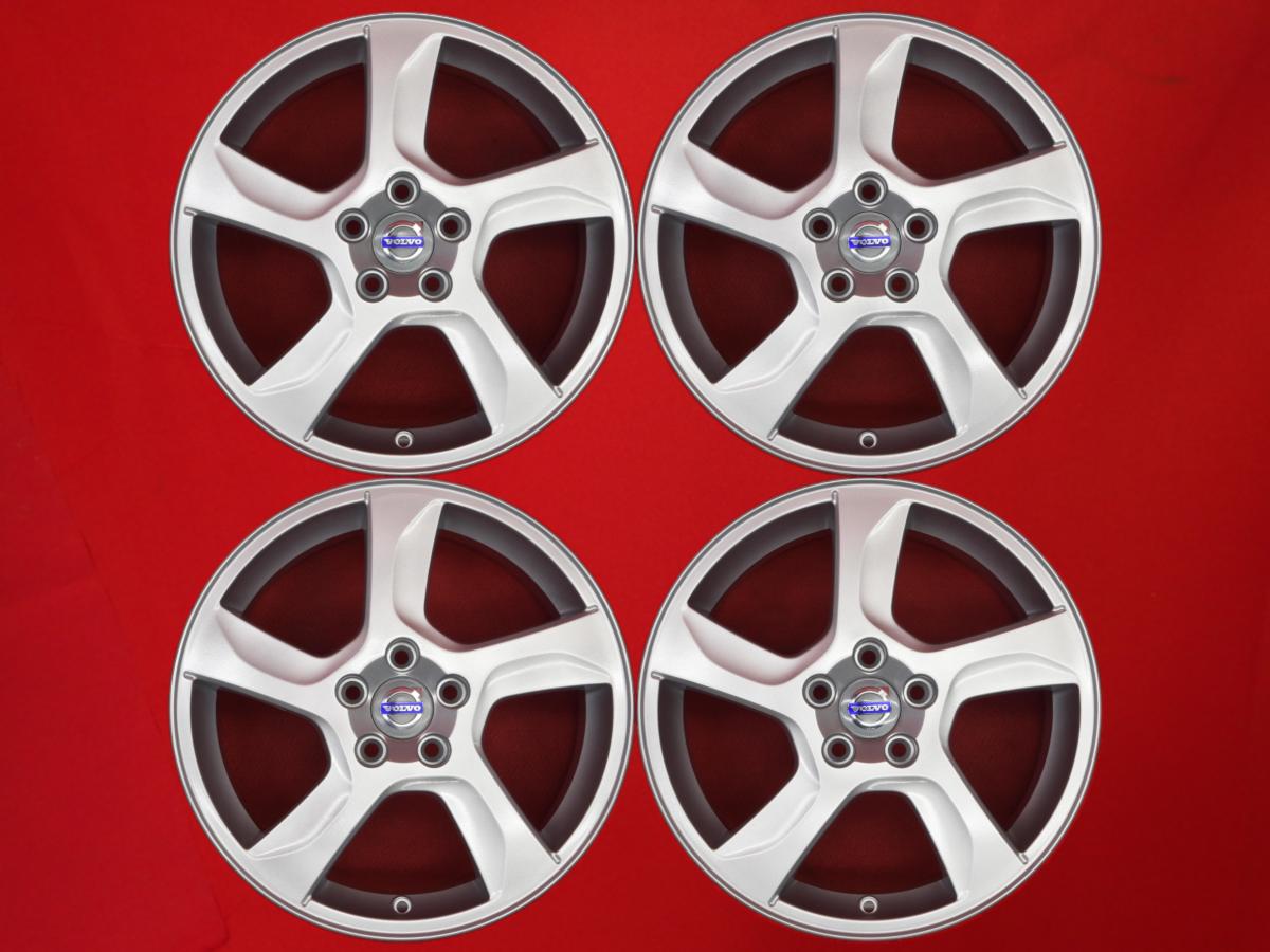 ボルボ 純正Balder(バルドール) 7Jx17 +50 5/108 シルバー(銀色)系 V40 S80 V70 S40 S60 XC60