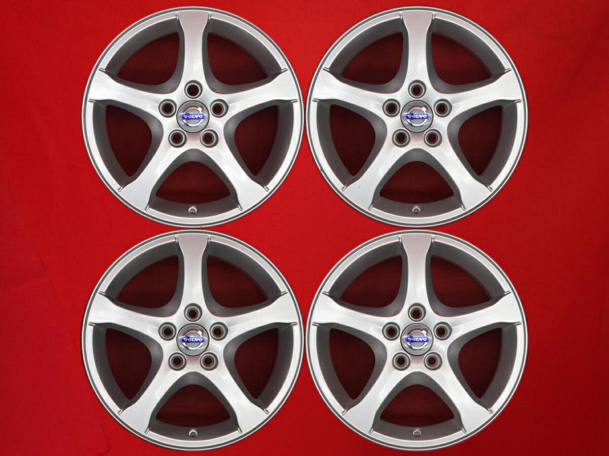 ボルボ V60 S60 純正 16インチ 7Jx16 +50 5/108 シルバー(銀色)系 S80 V60 S60 V40 V50