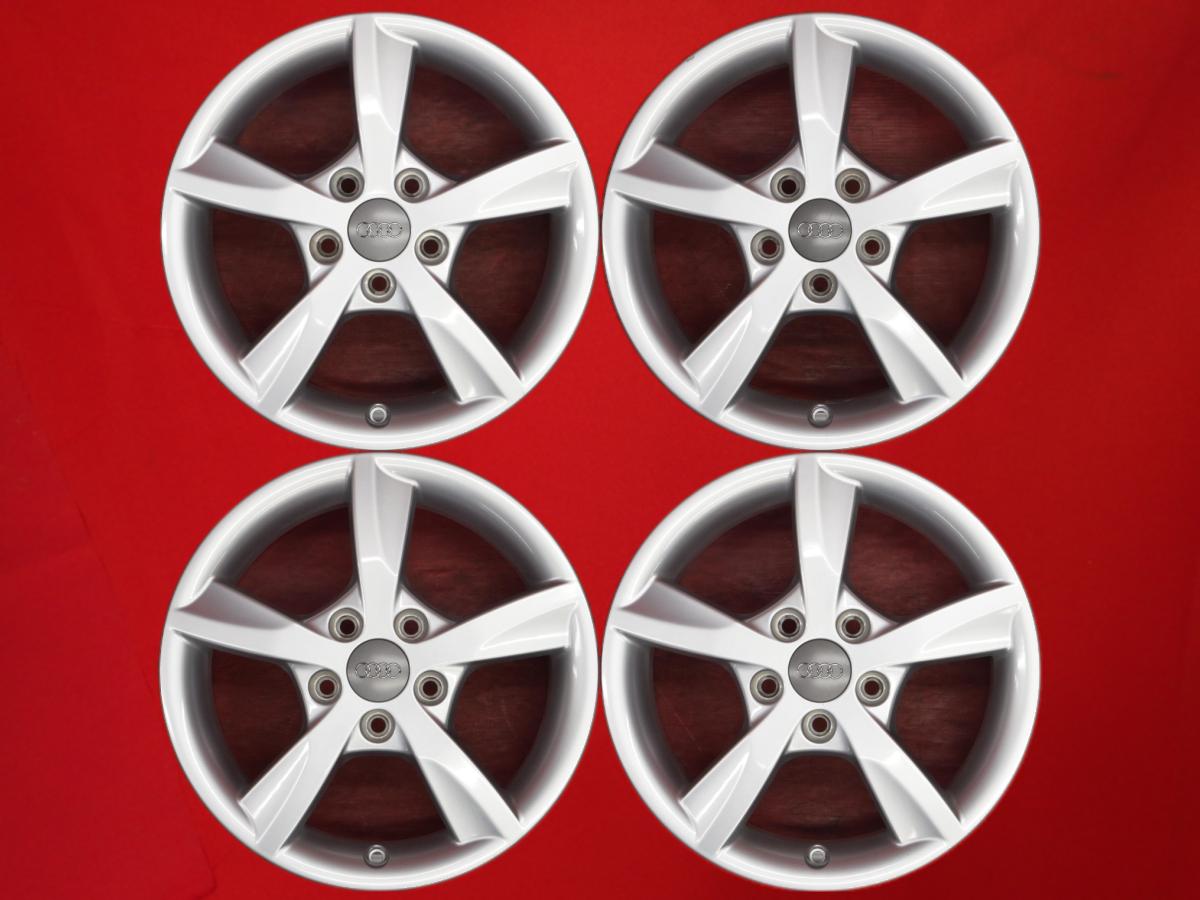 アウディ A3(8V)純正16inch 6Jx16 +48 5/112 シルバー(銀色)系 A3