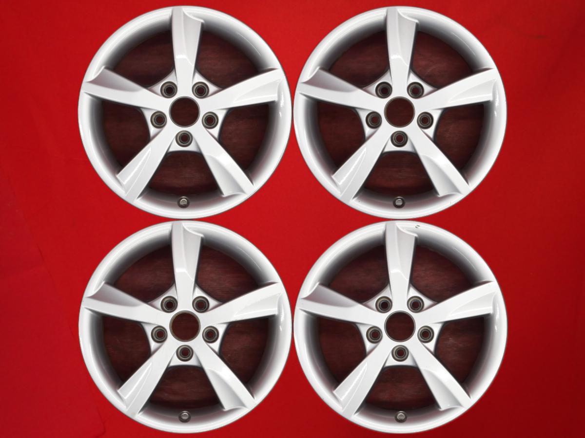 アウディ A3(8V)純正16inch 6Jx16 +48 5/112 シルバー(銀色)系 A3