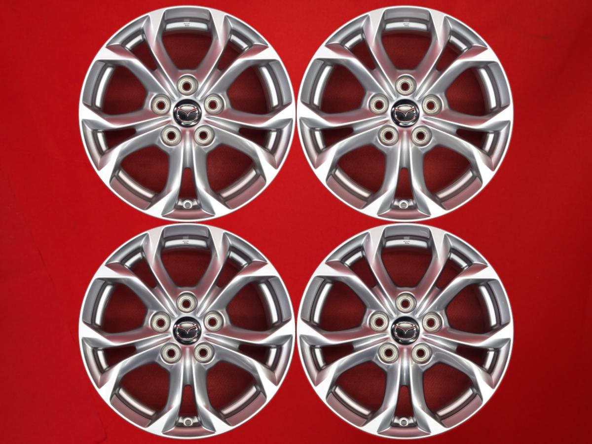 CX-3 DK 純正 オプション 16インチ 6.5Jx16 +50 5/114.3 シルバー(銀色)系 CX-3 アクセラ アクセラ スポーツ｜中古タイヤ・ホイールの太平タイヤ