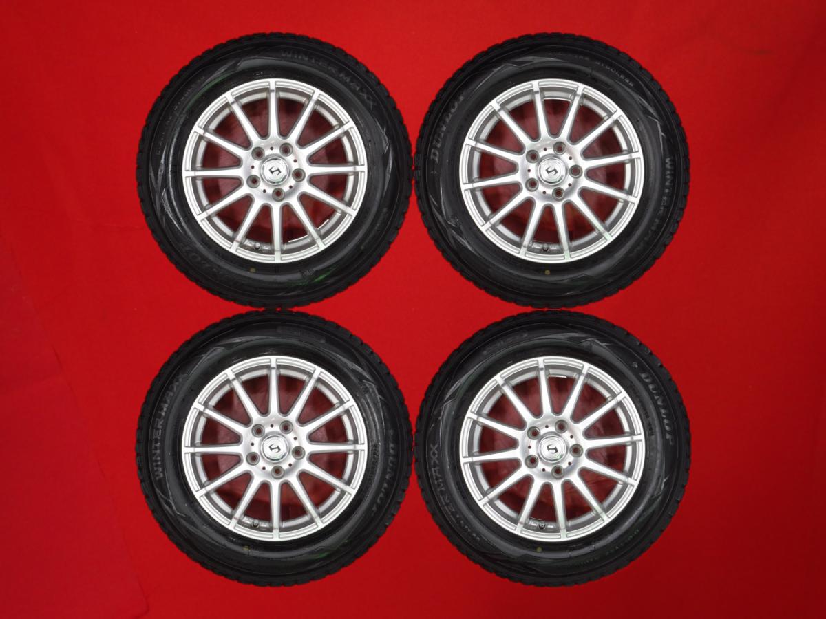 ダンロップ ウィンターマックス 01 WM01 DUNLOP WINTER MAXX 01 WM01 215/65R16 98Q 12スポークタイプ 1P 6.5Jx16 +40 5/114.3 シルバー(銀色)系