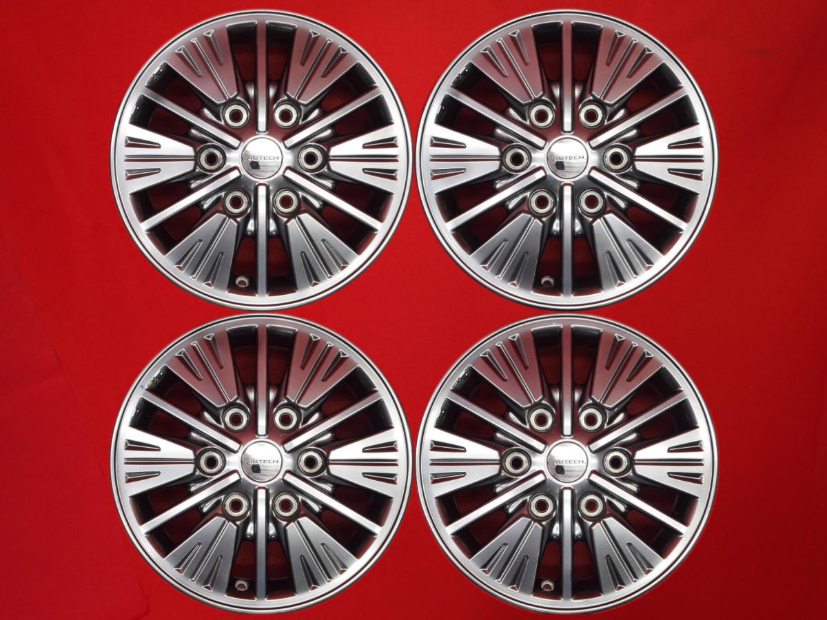 NV350キャラバン (E26)ライダー純正AUTECH 5.5Jx15 +45 6/139.7 ガンメタ系 キャラバン バン NV350 キャラバンワゴン|中古タイヤ・ホイールの太平タイヤ