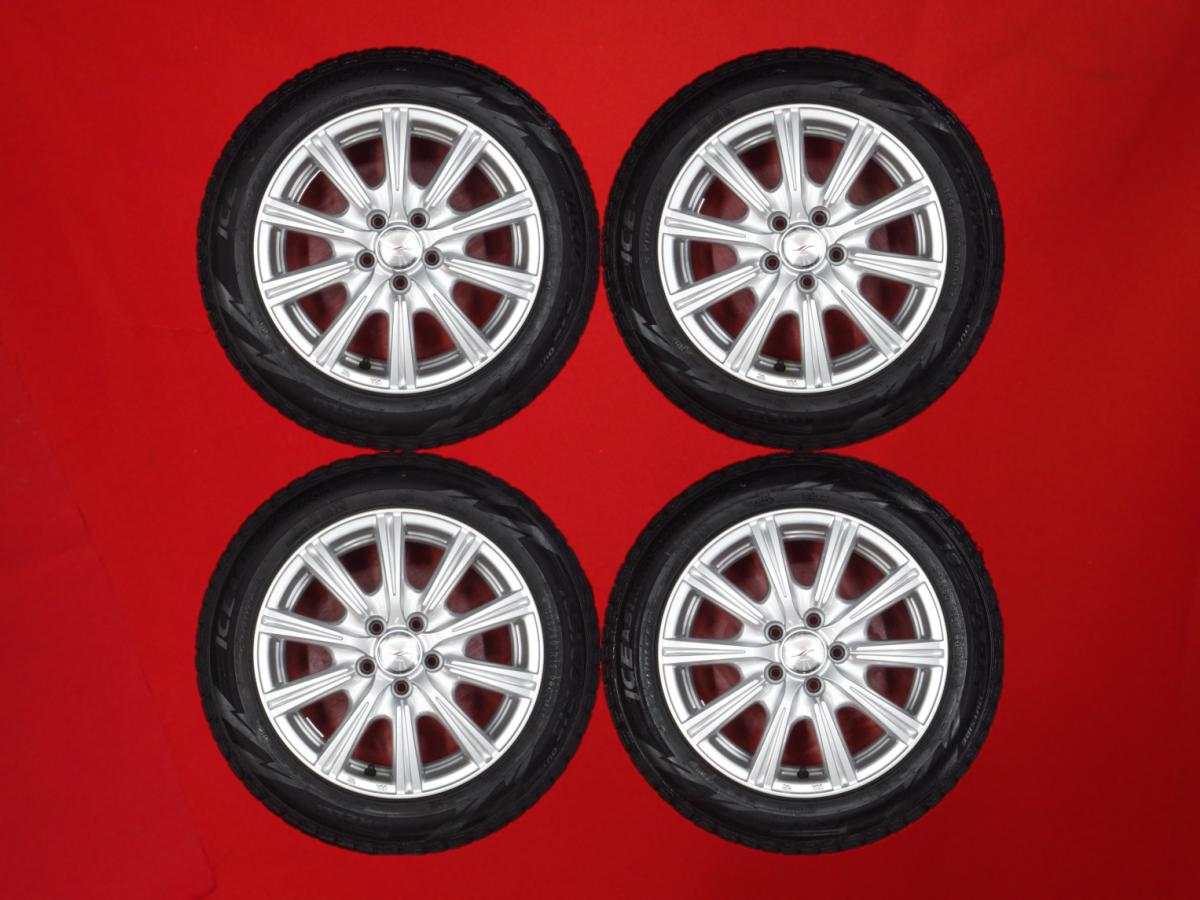 ピレリ アイス アシンメトリコ プラス PIRELLI ICE 185/60R15 88Q 10スポークタイプ 1P 6Jx15 +43 5/100 シルバー(銀色)系 シエンタ｜中古タイヤ・ホイールの太平タイヤ