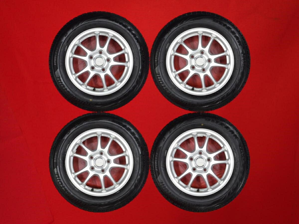 ブリヂストン ブリザック VRX2 BRIDGESTONE BLIZZAK VRX2 195/65R15 91Q 5Wスポークタイプ 1P 6Jx15 +45 5/114.3 シルバー(銀色)系 ノア アコード ワゴン アコード ストリーム アテンザ セダン オーリス アテンザ アクセラ ヴォクシー エスクァイア プレマシー ランディ ア