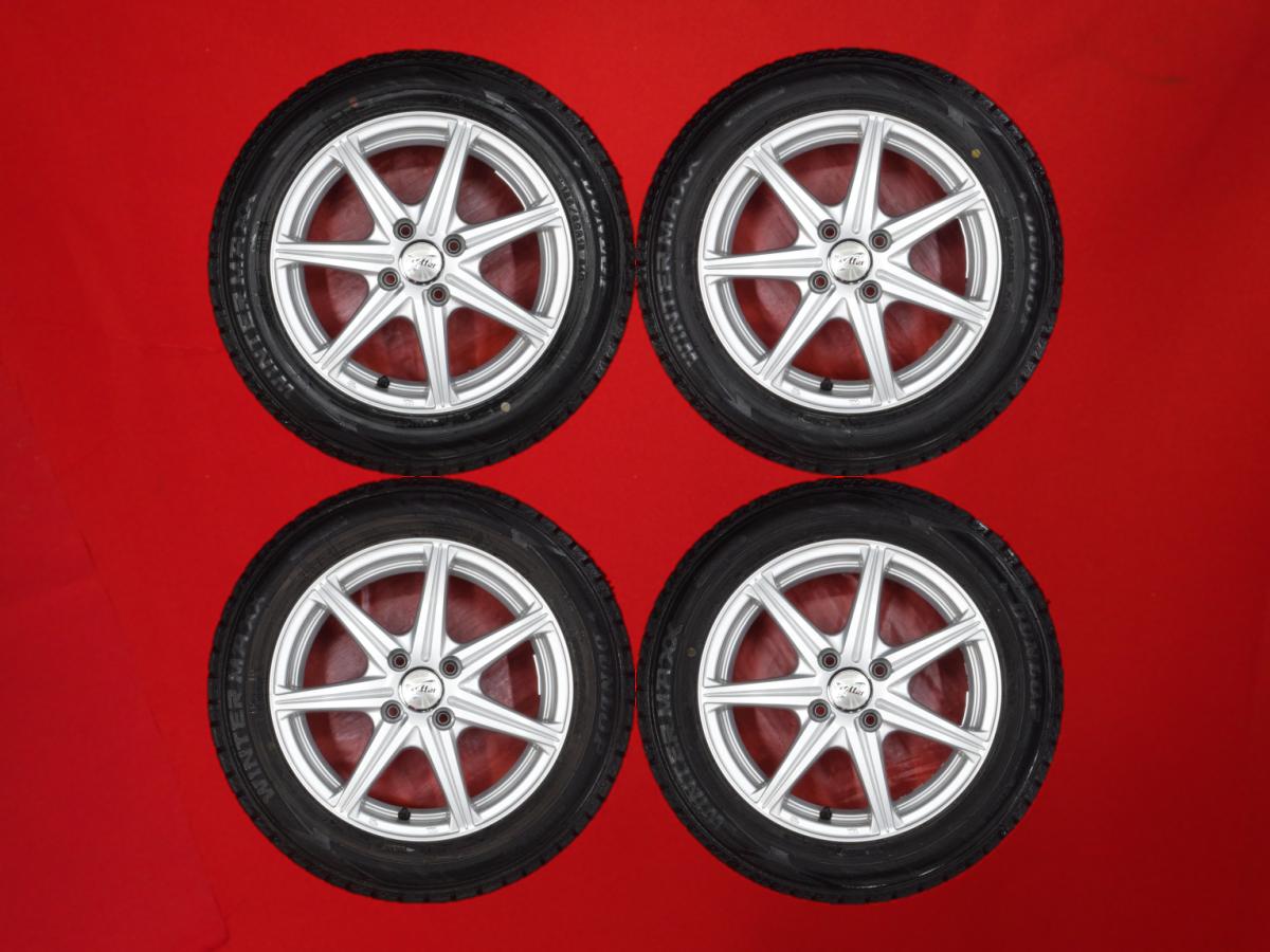 ダンロップ ウィンターマックス 02 WM02 DUNLOP WINTER MAXX 02 WM02 185/60R15 84Q 7スポークタイプ 1P 5.5Jx15 +42 4/100 シルバー(銀色)系 インサイト スプラッシュ フィット シャトル フィット ヴィッツ カローラ フィールダー アクア ベルタ フィット ハイブリッド ス|中古タイヤ・ホイールの太平タイヤ