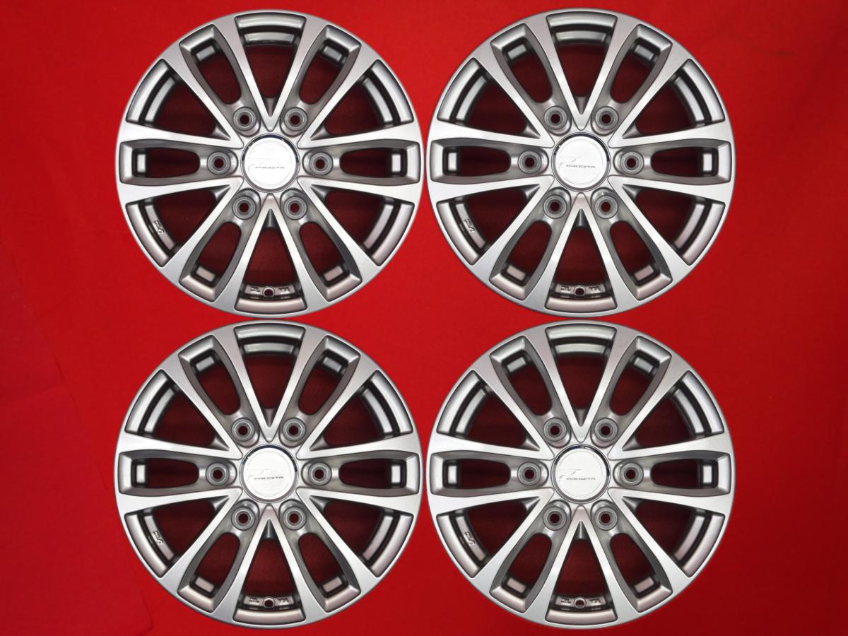PRODITA プロディータ HC 5.5Jx15 +42 6/139.7 ガンメタ系 NV350 キャラバンワゴン キャラバン バン｜中古タイヤ・ホイールの太平タイヤ
