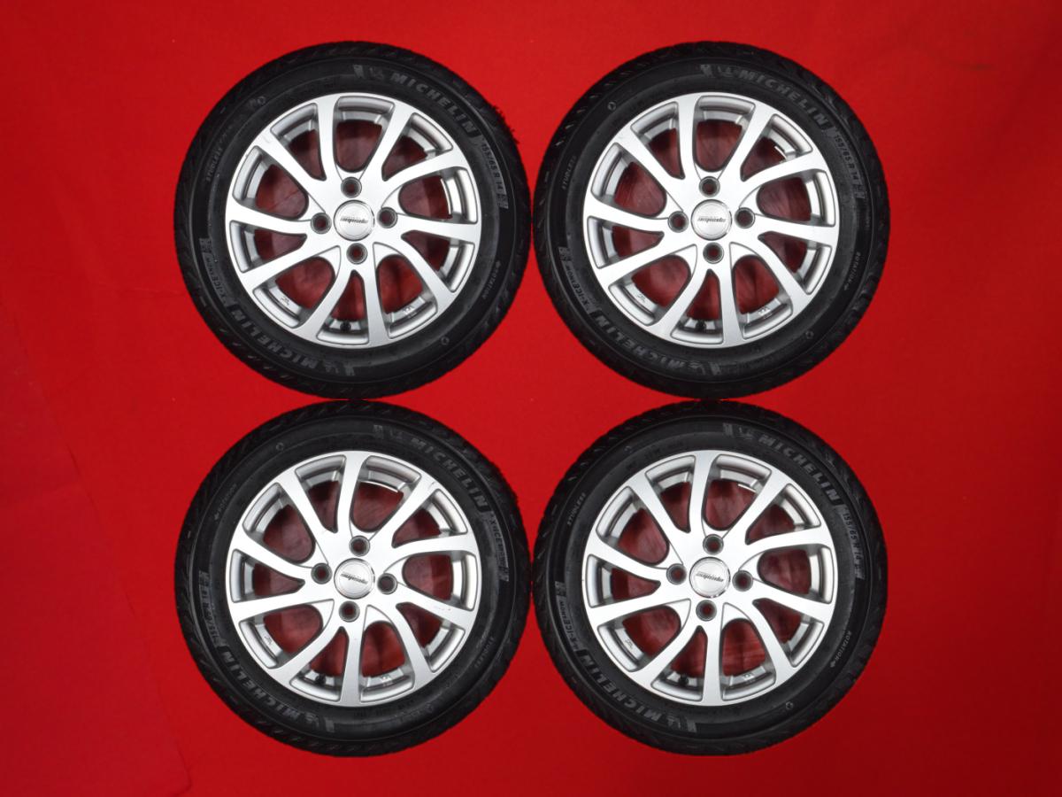 ミシュラン X-ICE SNOW MICHELIN X-ICE SNOW 155/65R14 75T 5Wスポークタイプ 1P 4.5Jx14 +45 4/100 シルバー(銀色)系 ピクシス スペース エヌボックス カスタム ミラ カスタム ウェイク タント エグゼ エッセ ミラ エヌボックス プラス カスタム MRワゴン Wit eKカスタム|中古タイヤ・ホイールの太平タイヤ